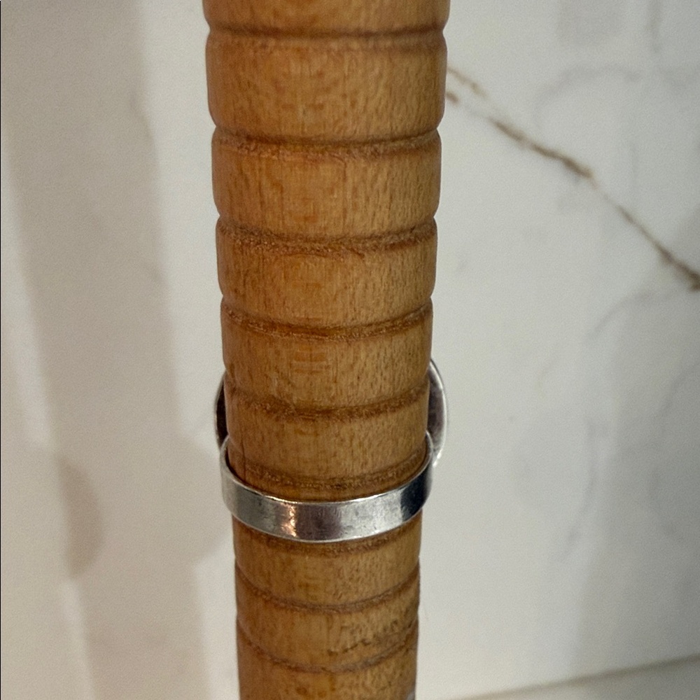 Vintage Native Sterling Silver Statement Ring Art… - image 5